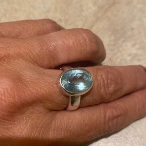 Pretty topaz ring
